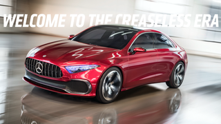 Mercedes Declares The 'Time Of Creases' Is Over With The Concept A